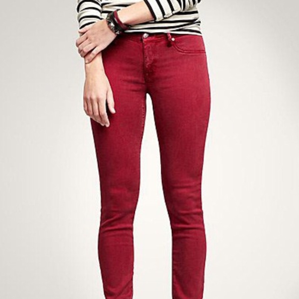 Red Gap Jeans